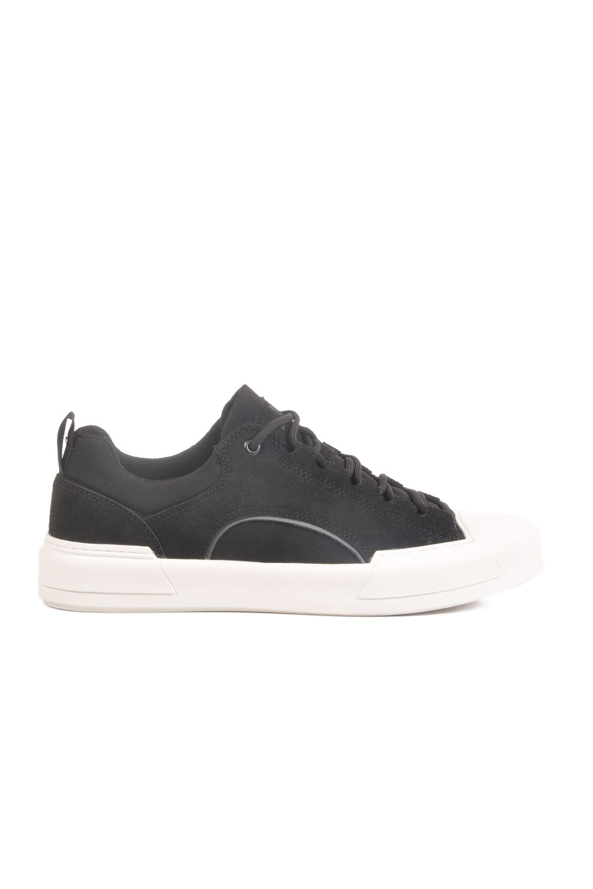 Pierre Cardin Siyah Hakiki Deri Erkek Sneaker 23Corvet M