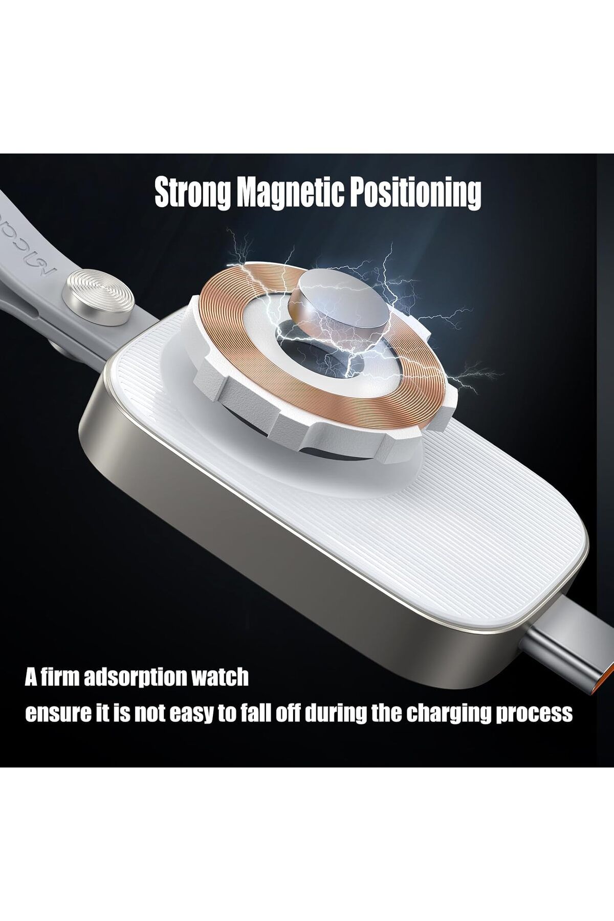 Mcdodo-Portable Apple Watch Charger USB C, Magnetic Wireless Apple Watch Charger Fast Charging for i 5