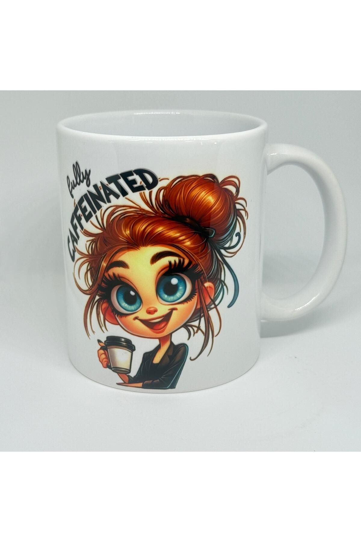 woxxo Before-After Coffee Karakterli Porselen Kupa