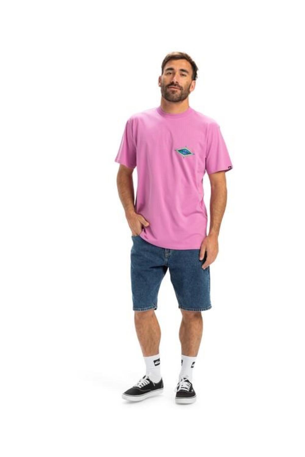 کوییک سیلور تی شرت ورزشی مردانه مدل EQYZT08046-PMP0 طرح ساحل و انفجار SS