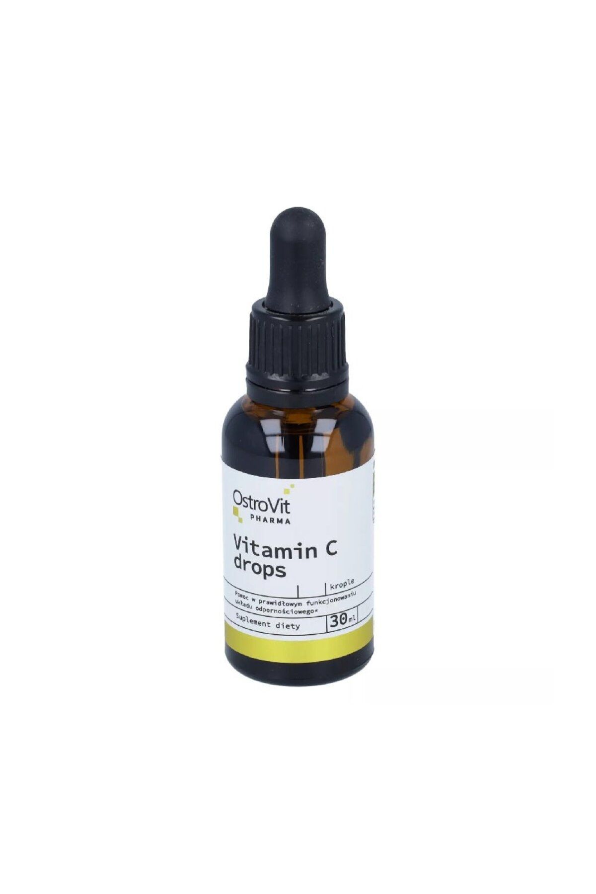 Ostrovit Vitamina C Picaturi, 30ml, Ostrovit Pharma, Supliment Alimentar Pentru Imunitate - One Size