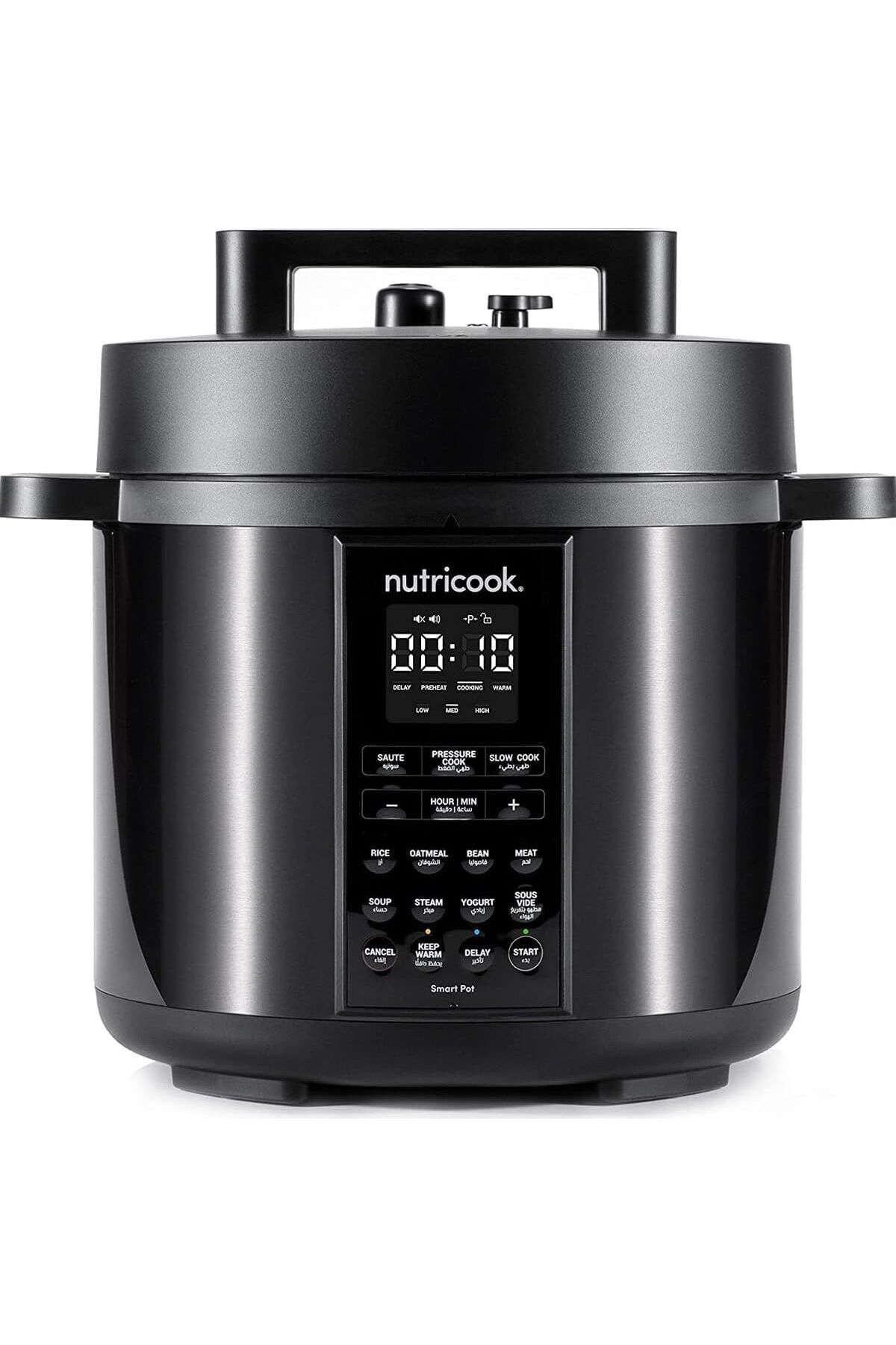 Nutricook Smart Pot 2, 8 Litre, 9'u 1 Arada Elektrikli Düdüklü Tencere 8 Litre