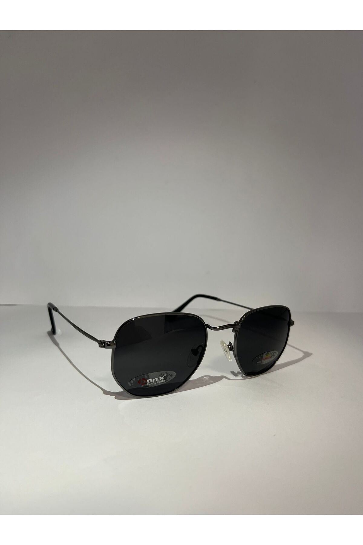 BEN.X Benx Altıgen Polarize Unisex Güneş Gözlüğü 8005 50-22 145 col.02