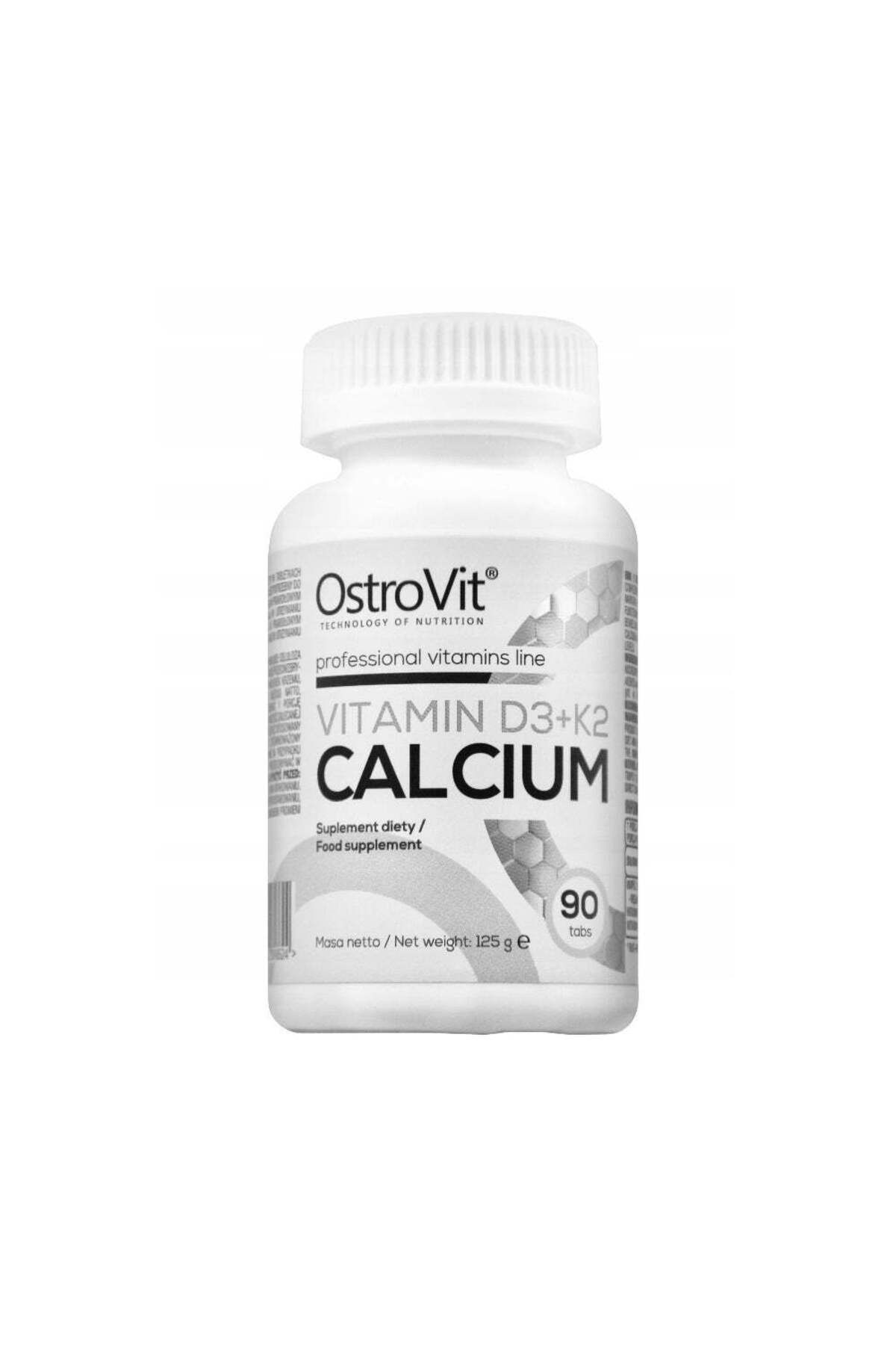 Ostrovit Vitamina D3+k2+calciu, 90 Capsule, Ostrovit, Supliment Alimentar Pentru Sanatate - One Size