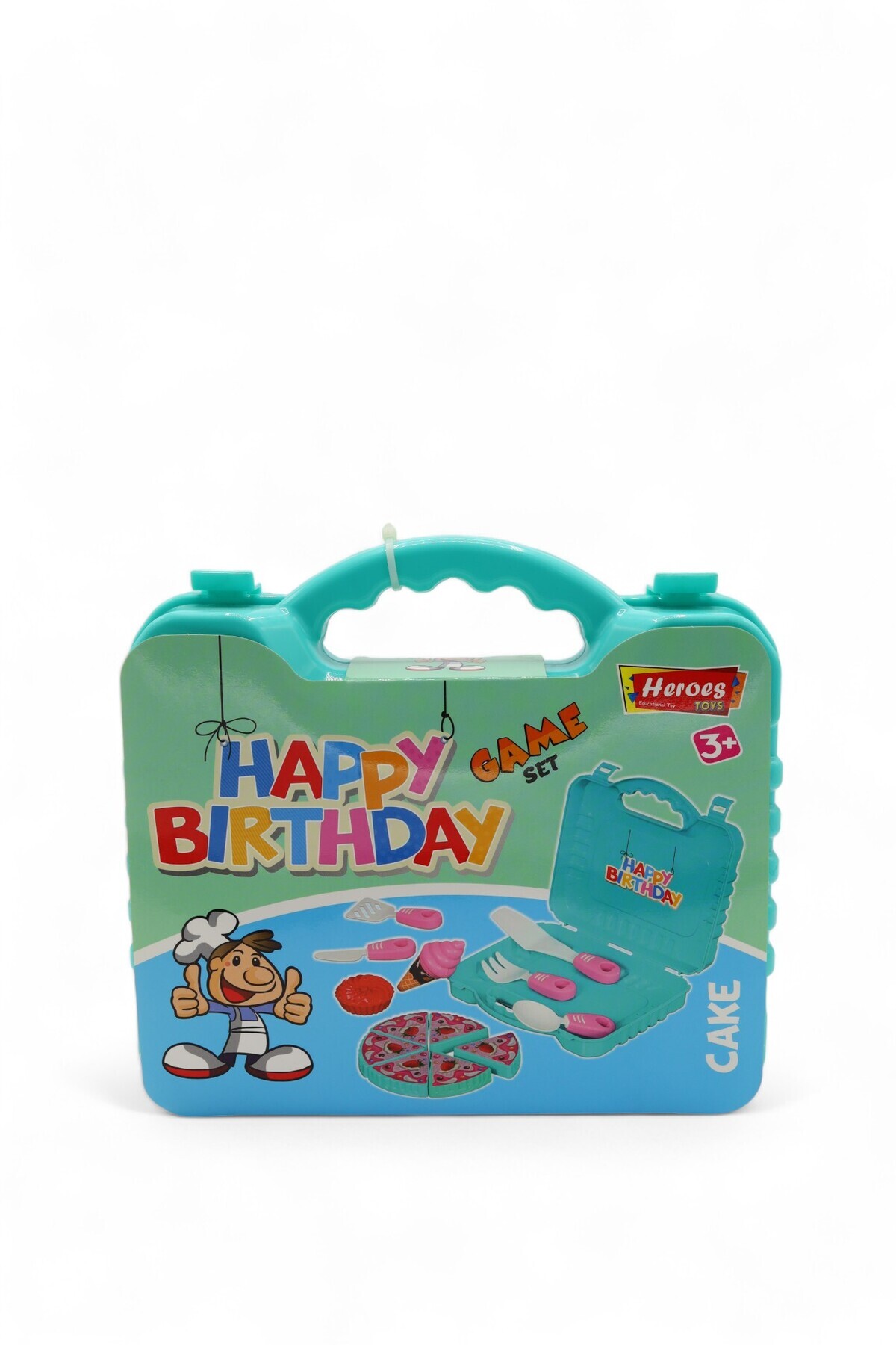 Genel Markalar Çantalı Doğum Günü Pastası Seti - Çocuklar Için Eğitici Öğretici Eğlenceli Pasta Oyuncak Seti fotoğrafı 3 (önizleme)