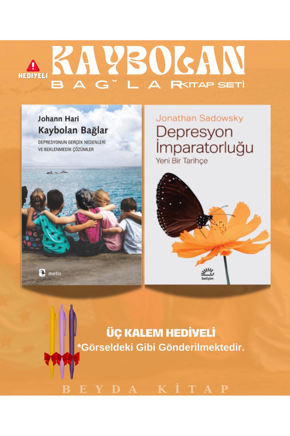 Metis Yayınları Kaybolan Bağlar - İmparatorluğu - Üç Kalem Hediyeli - Kitap Seti