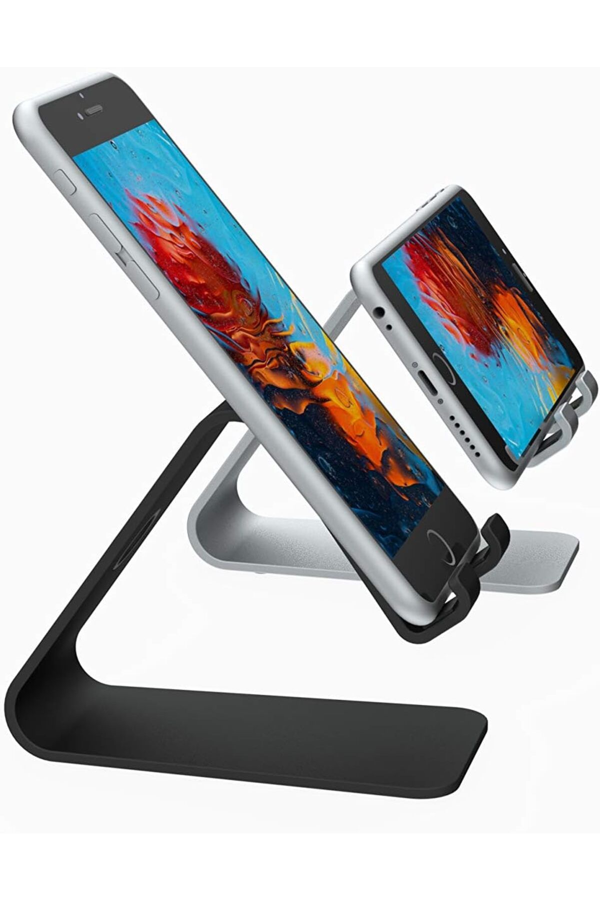 DERİK Simurg B1-61 Telefon Standı (Silver) Riee 1094518