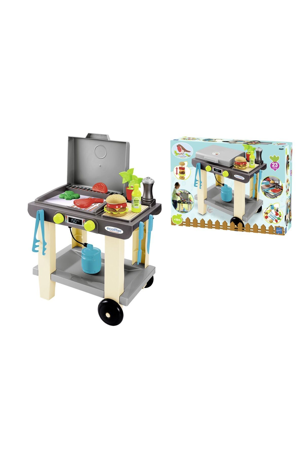 Simba Ecoiffier Set De Joaca Gratar - One Size