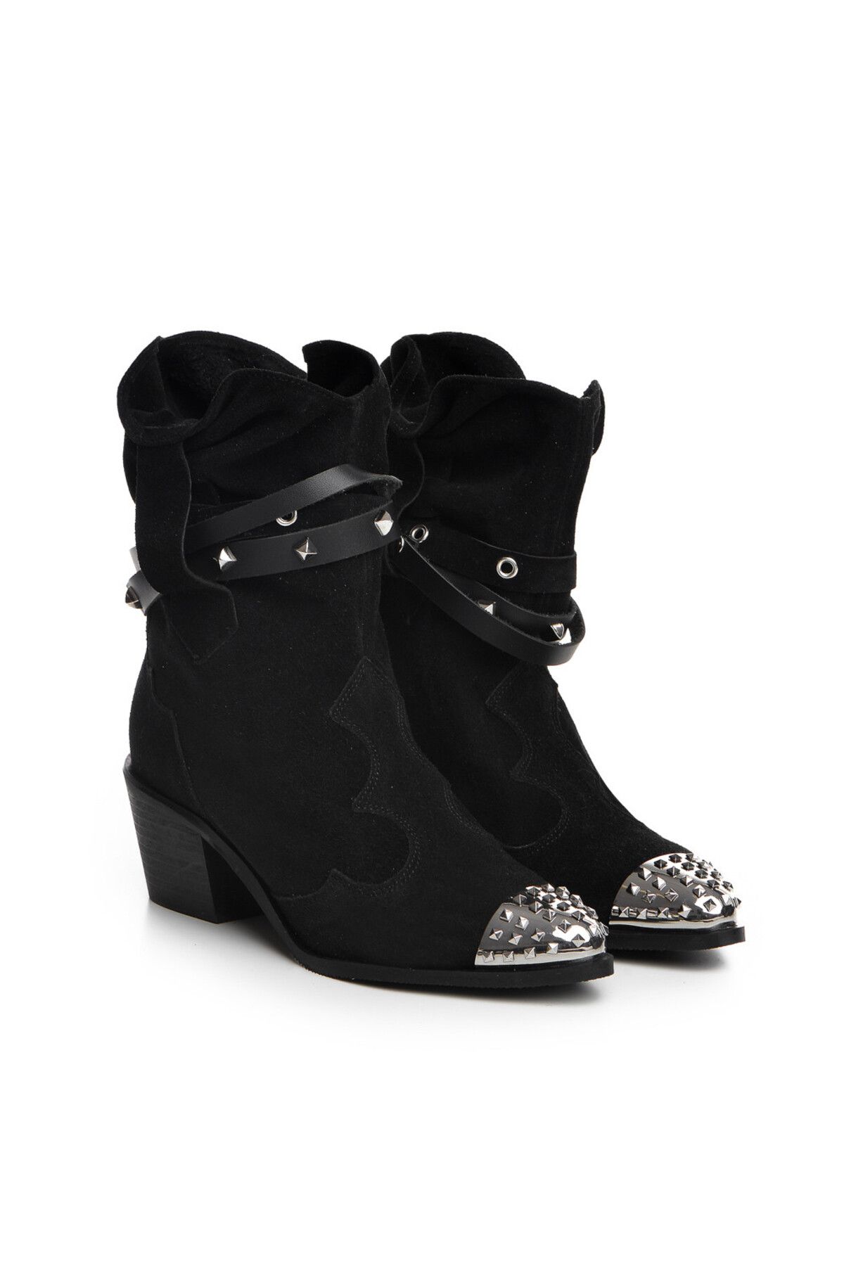 Vanilla Days Ciocate Sesame Piele Intoarsa Accesorii Argintii Femeie - 38