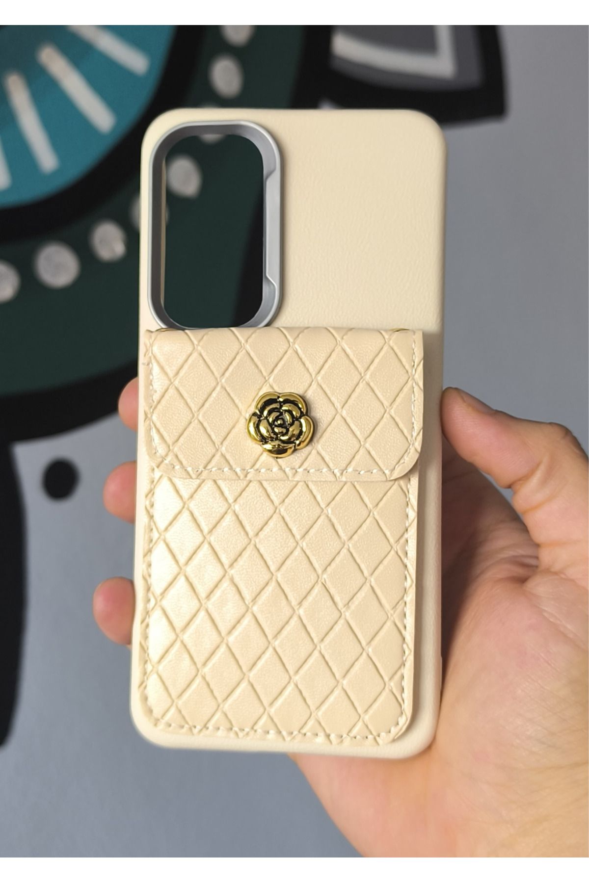BCASE Samsung S24 fe Çantalı Boyun Askılı Kılıf