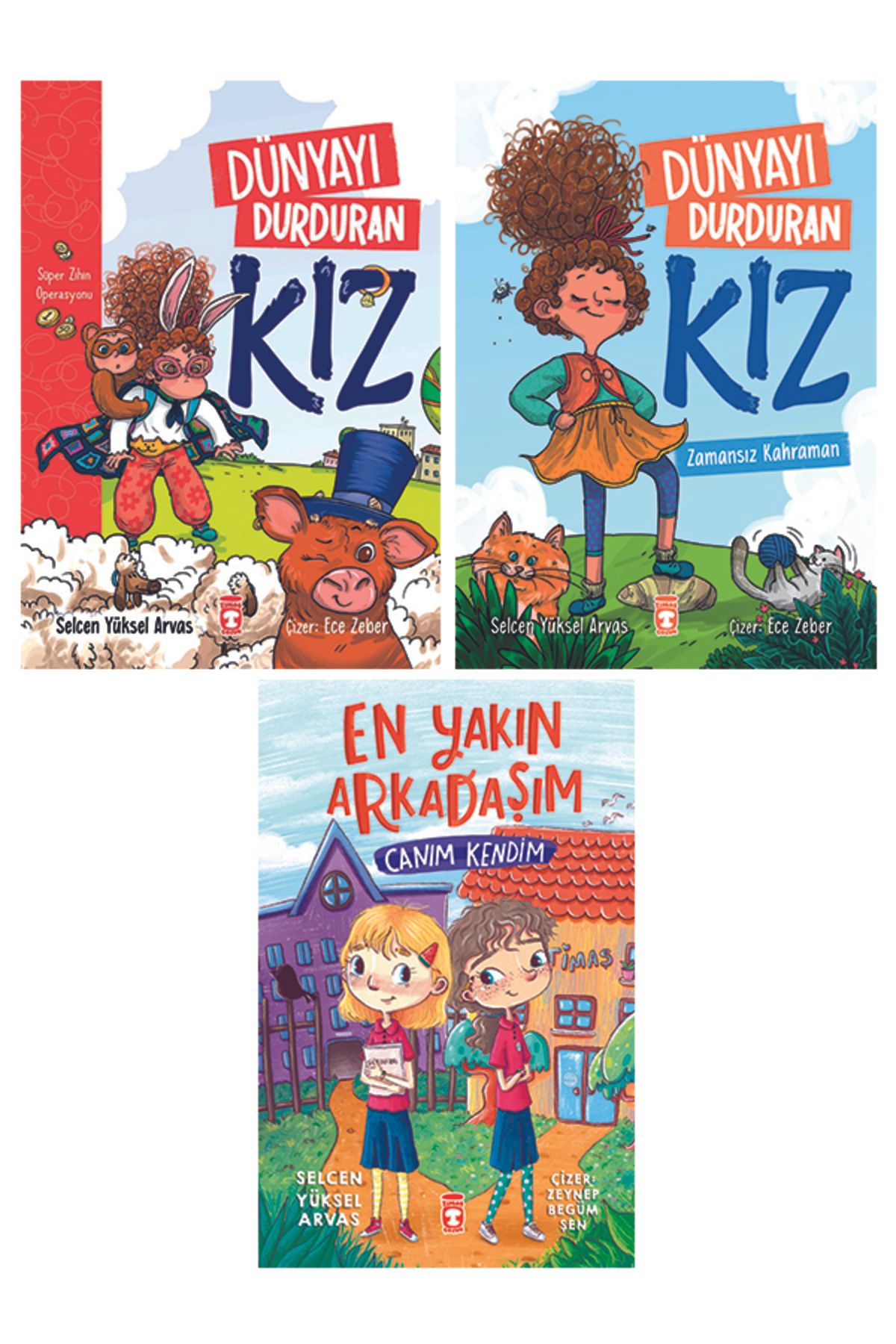 Timaş Çocuk Dünyayı Durduran Kız Set - En Yakın Arkadaşım Canım Kendim
