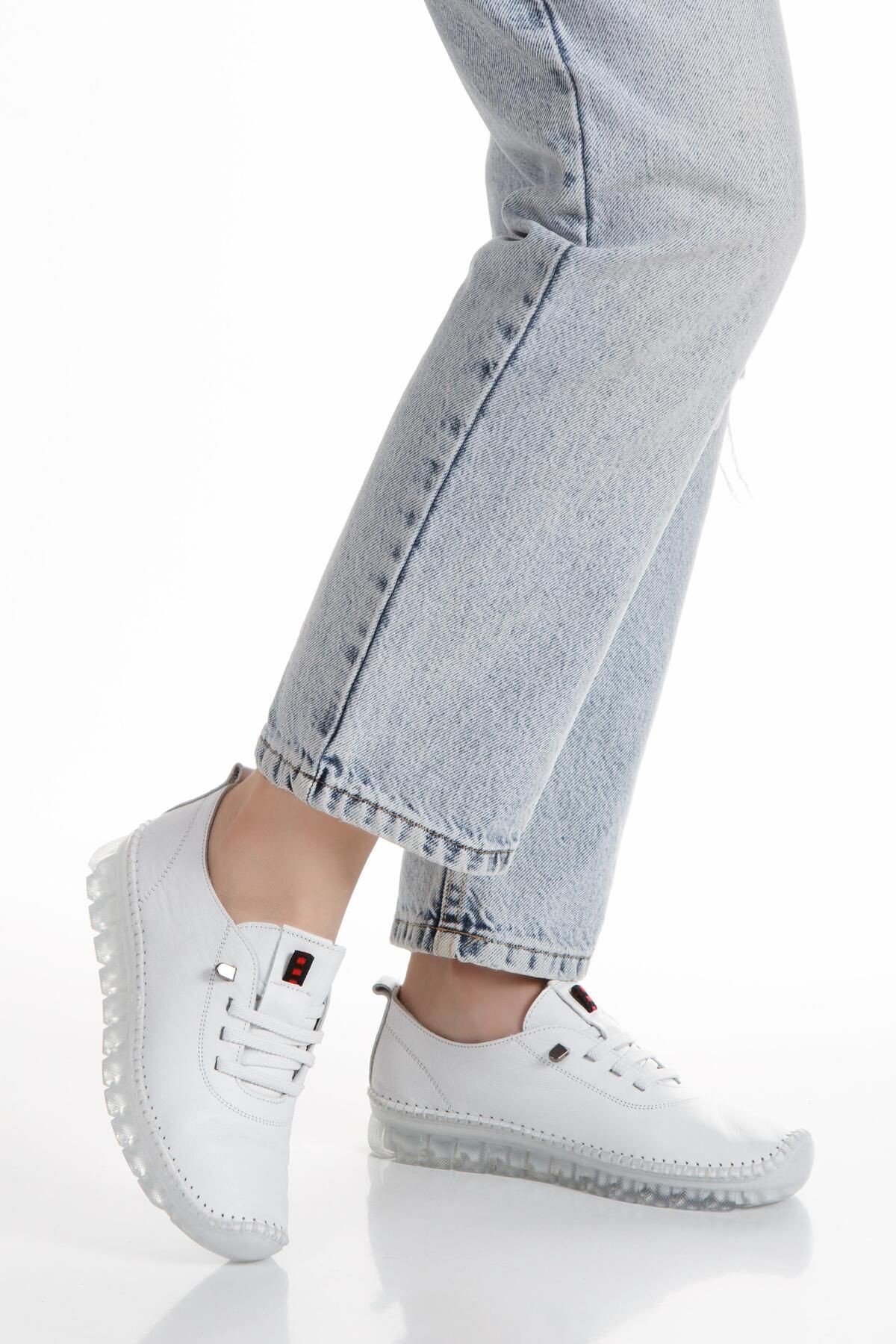 Windy Shoes Kadın Yeni Sezon Hakiki Deri Günlük Ayakkabı