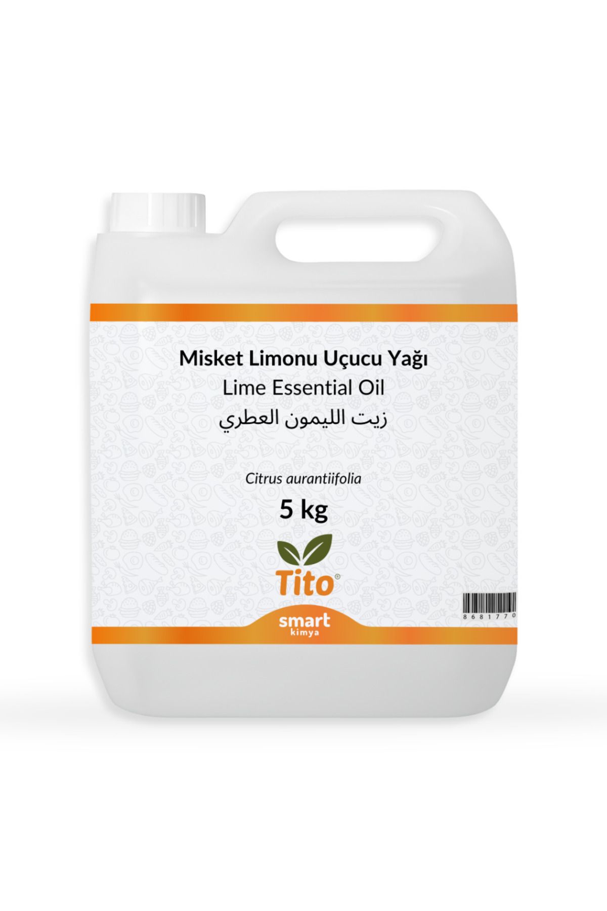 tito Misket Limonu Uçucu Yağı Citrus aurantiifolia 5 kg