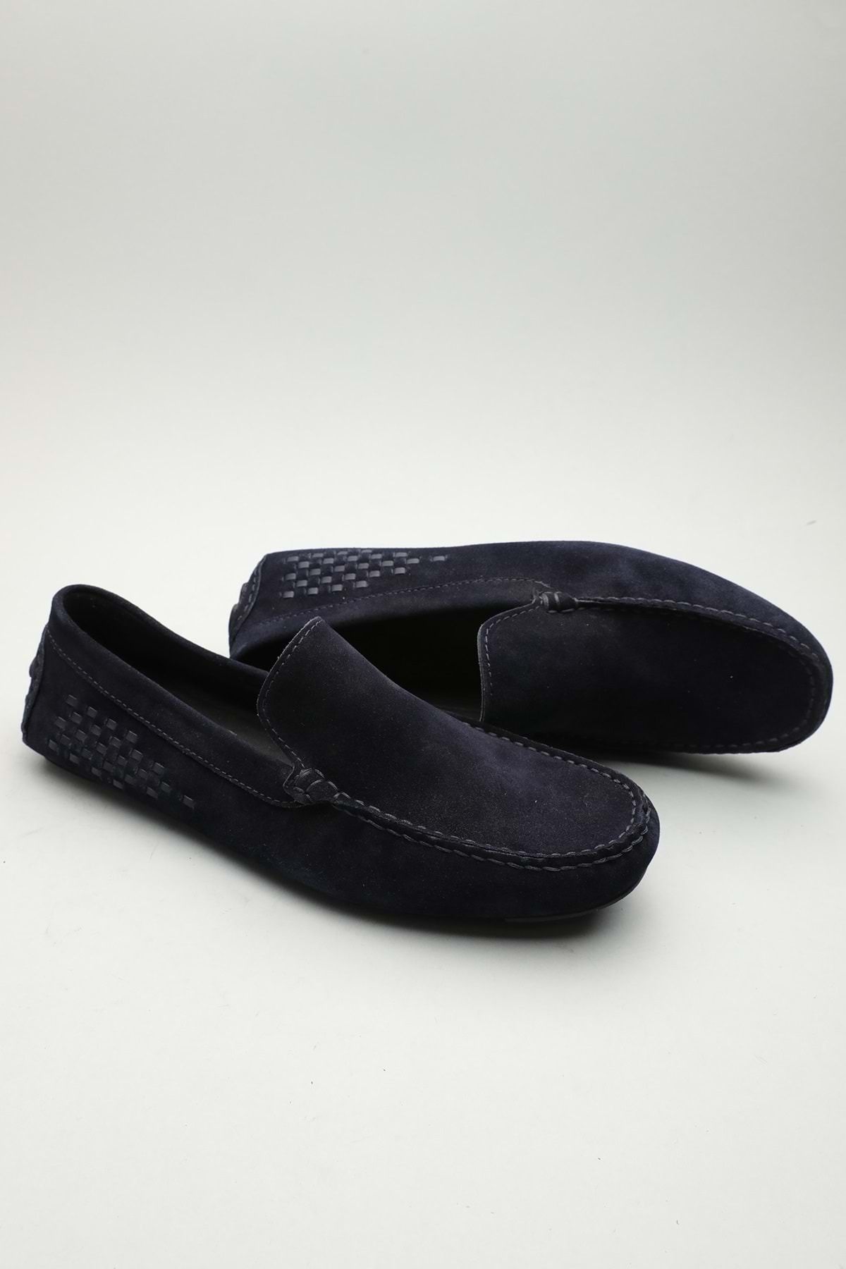 Gondol Erkek Hakiki Deri Klasik Loafer Lacivert 39 ttx.601173