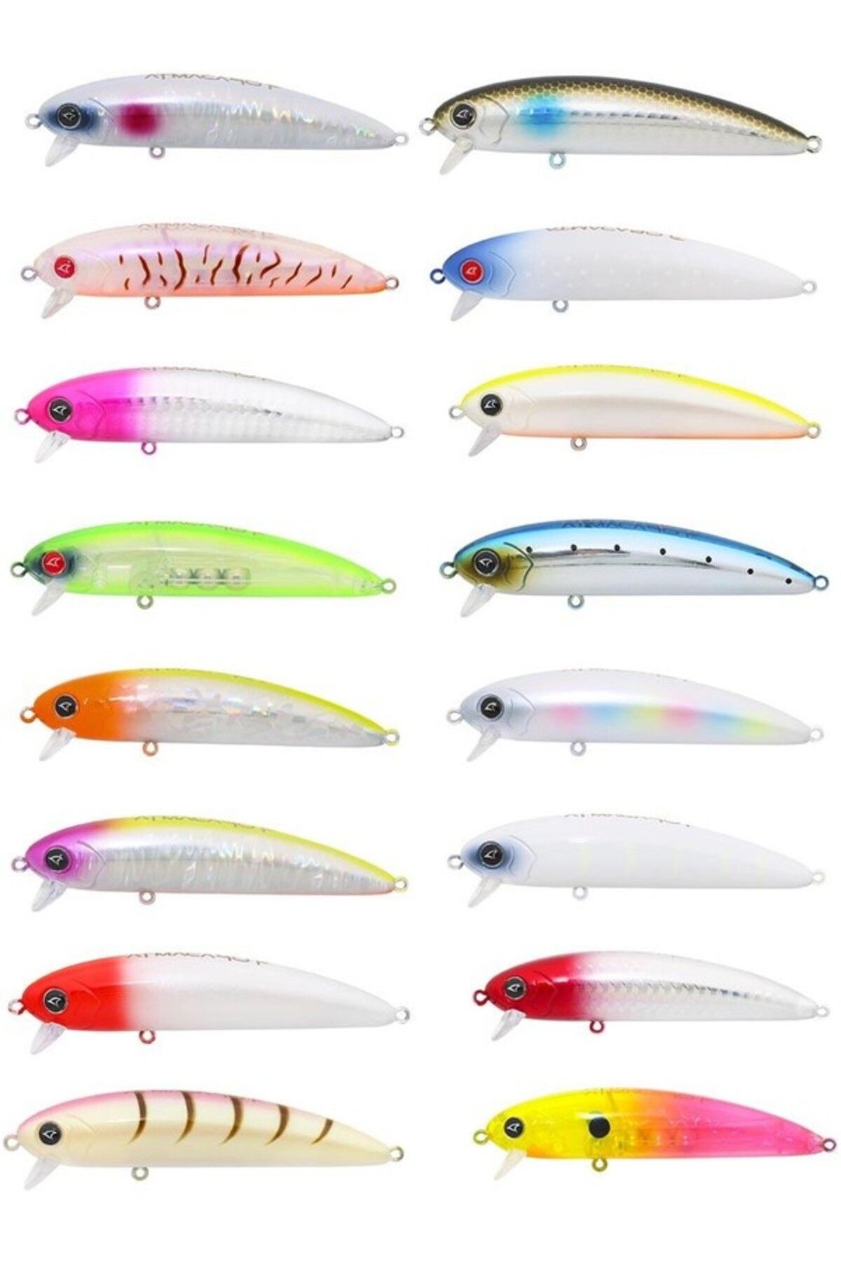 Delitay Balıkçılık Hanfish Atmaca 90F 90MM 14GR Maket Balık RED HEAD HL
