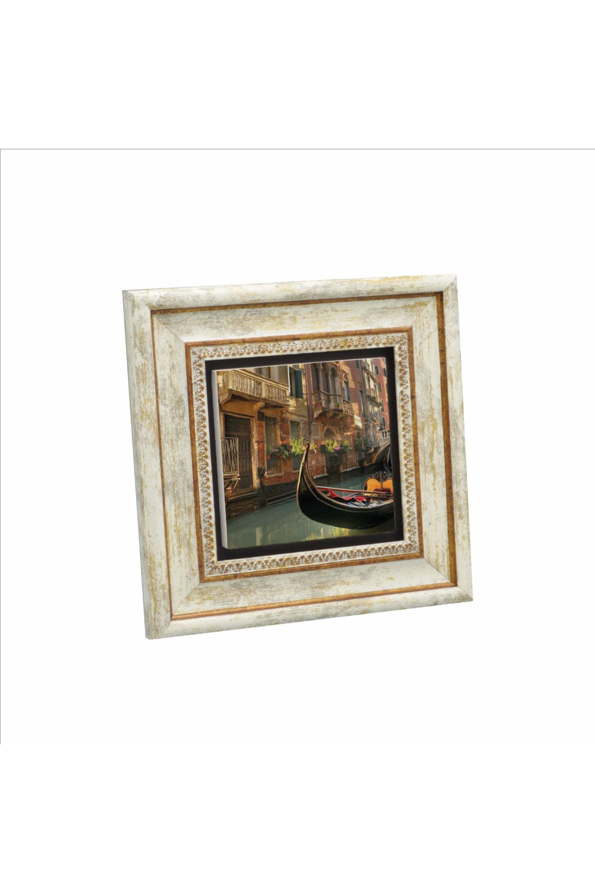 Sadrazam Venedik Görseli Baskılı Doğaltaş Tablo (20 X 20 KRG-47)