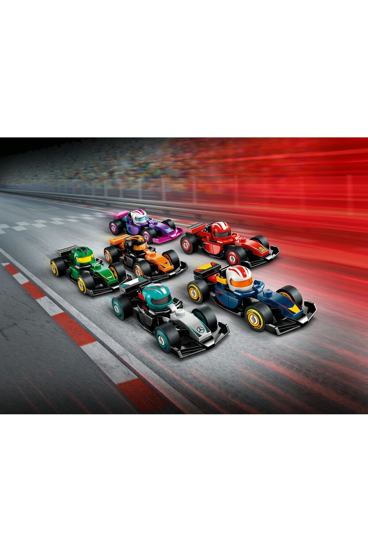 LEGO Sběratelská figurka závodních vozů Formule 1 F1 71049