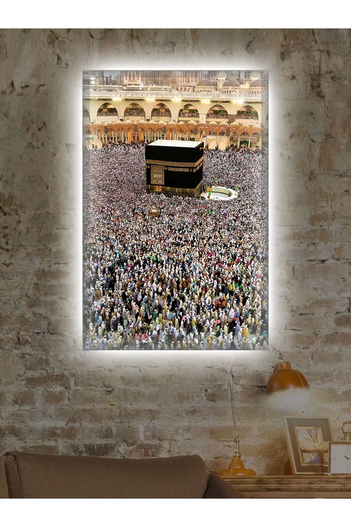 feifei Led Işıklı Kabe (dini İçerikli Tablo)