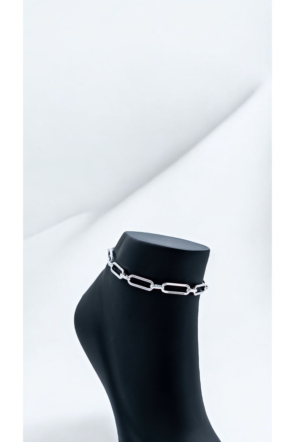 ATELİER BEREN Bold Chain Halka Ayak Zincir Halhal
