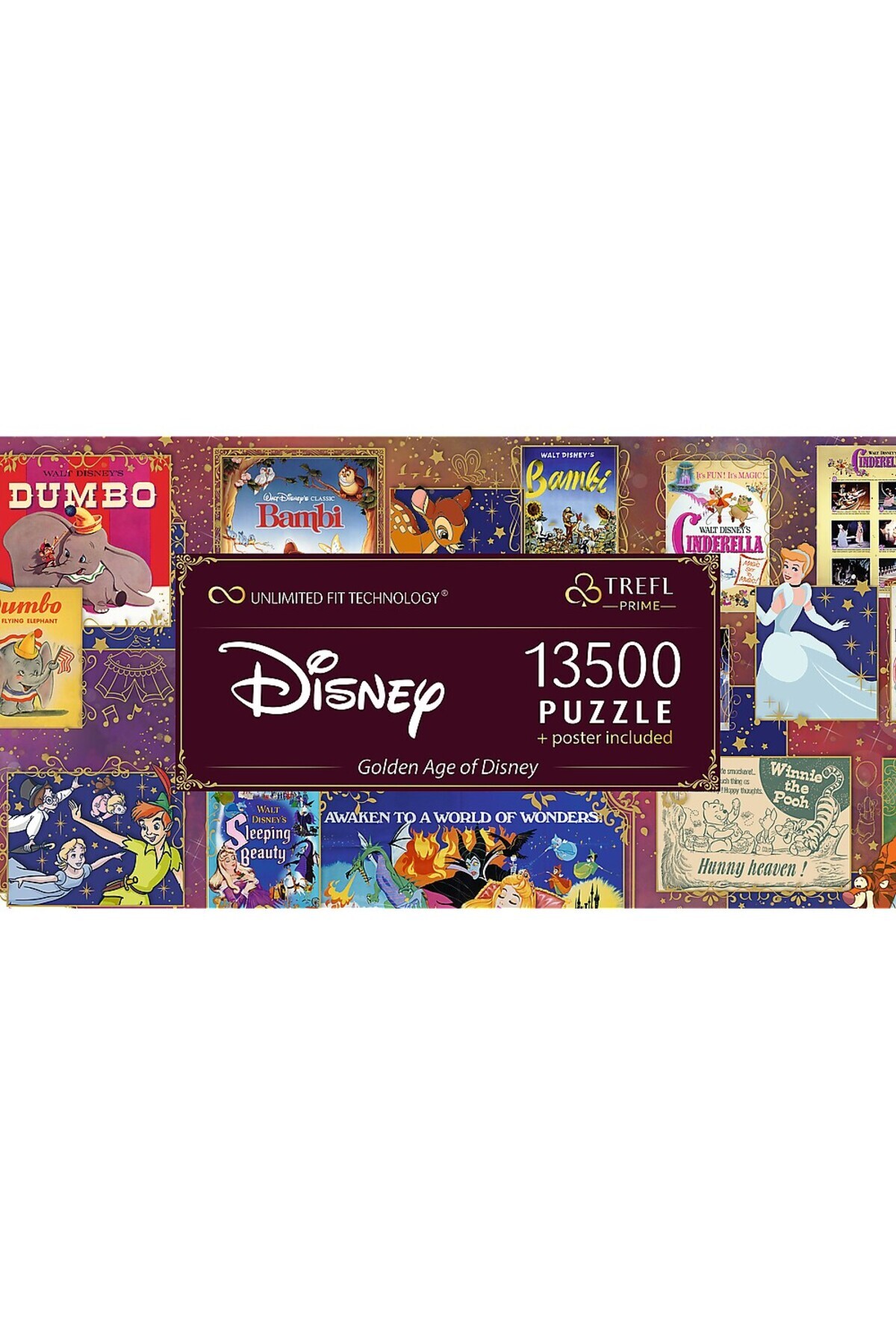 Trefl-Puzzle Uft 13500 Disney Golden Age Of Disney 3