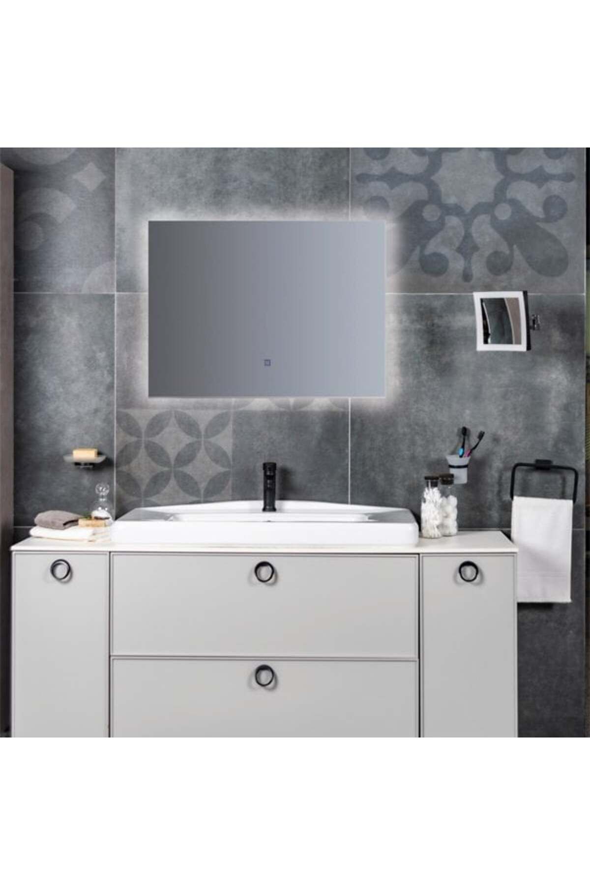 Hafele Banyo Aynası Oasis Led Buğu Çözücülü 600x800mm