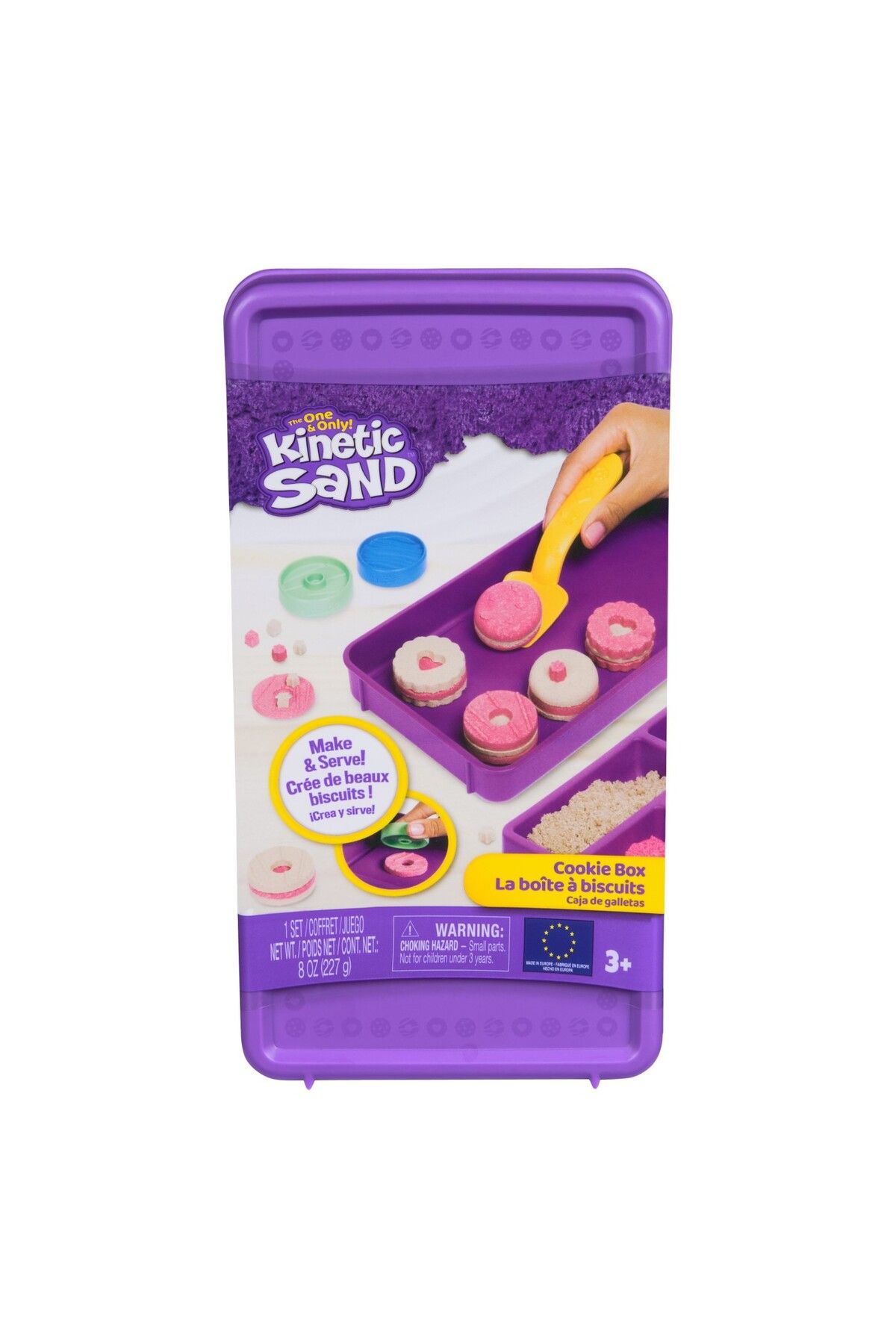 Spinmaster Kinetic Sand Cutia Cu Fursecuri - One Size