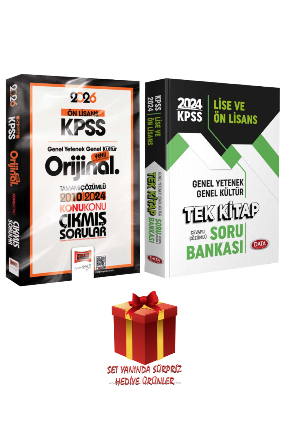 Yargı Yayınları 2026 KPSS Ön Lisans Orijinal 2010-2024 Konu Konu Çıkmış Sorular+ Tüm Dersler Tek Kitap Soru Bankası