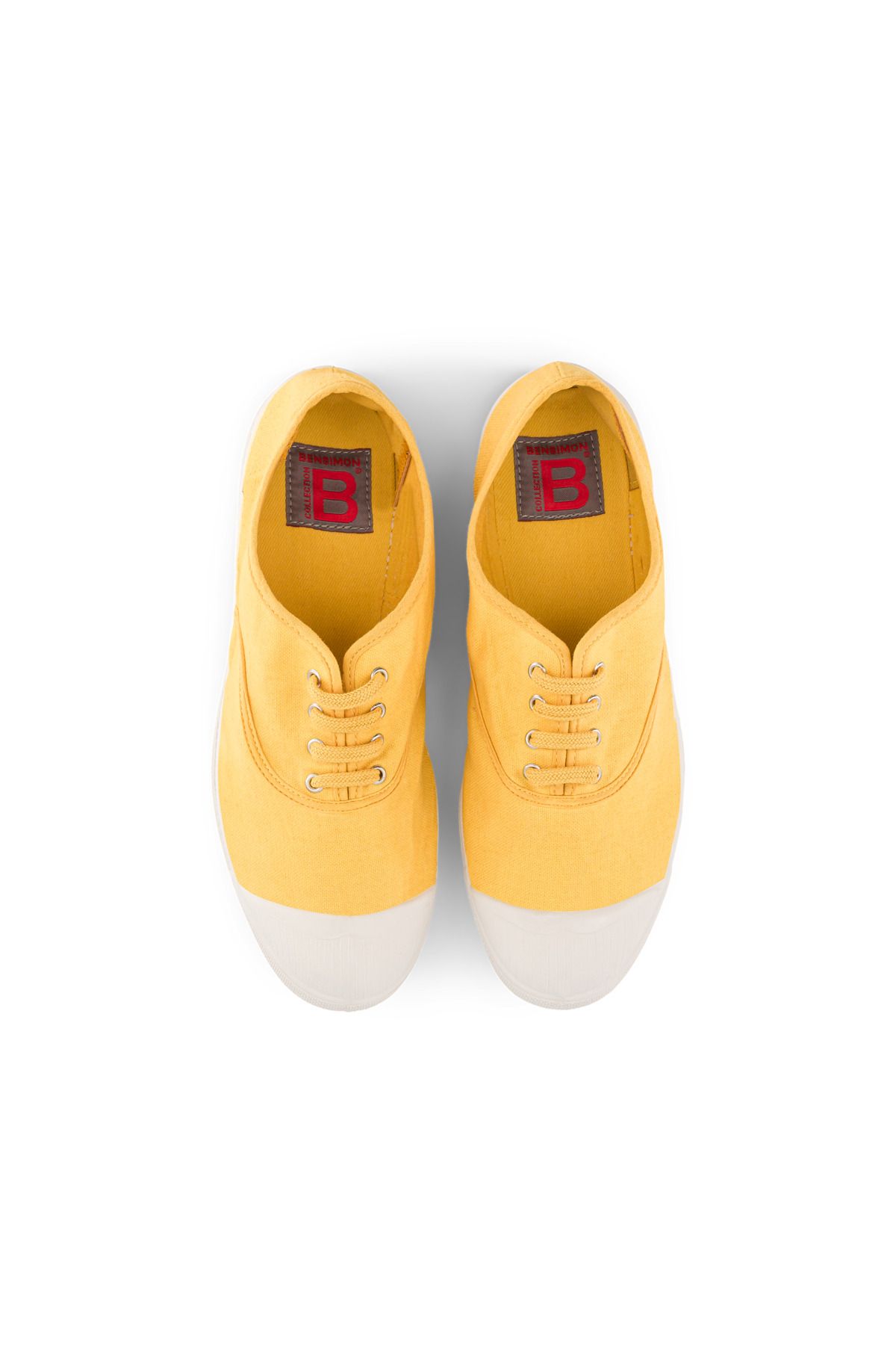 Bensimon Lacet Femme Coloris De Saison Bouton D Or - Sarı Kadın Ayakkabısı