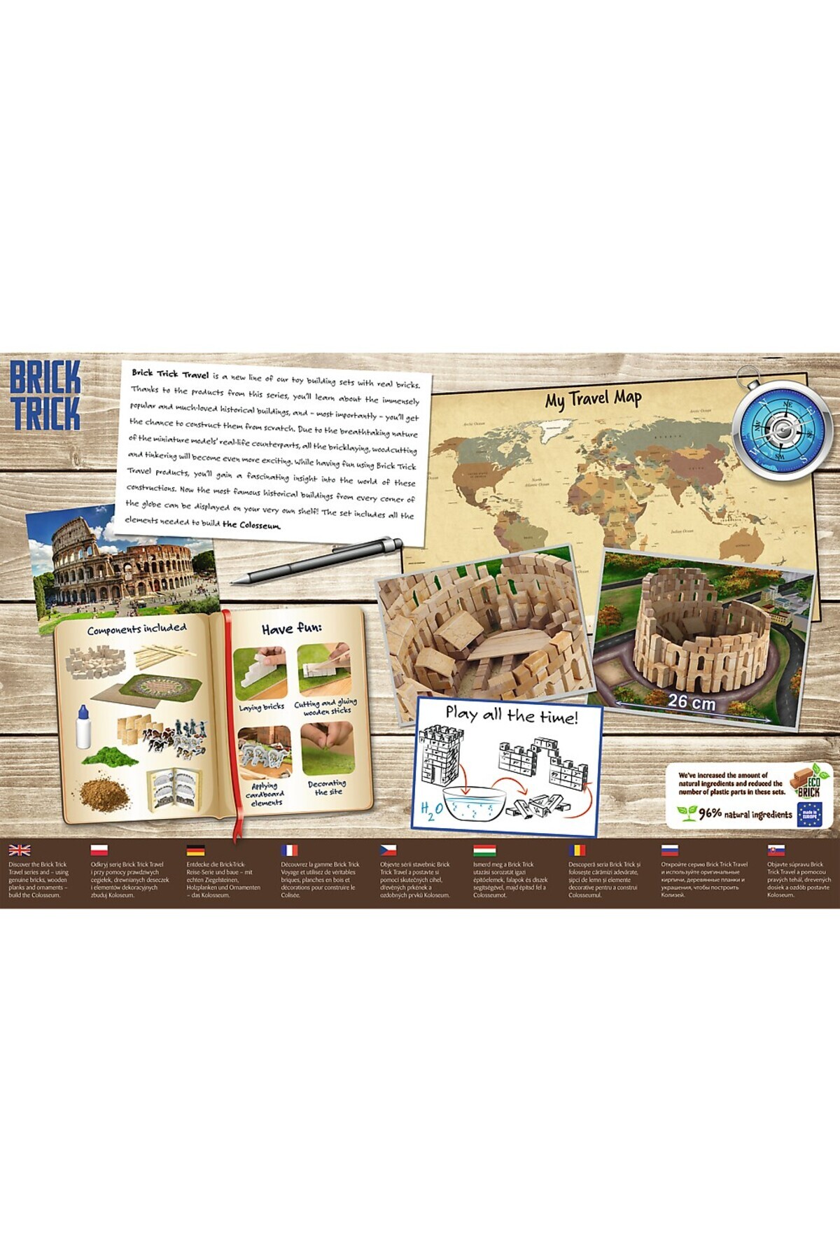 Trefl-Brick Trick Xl ​​Travel Colosseum 5