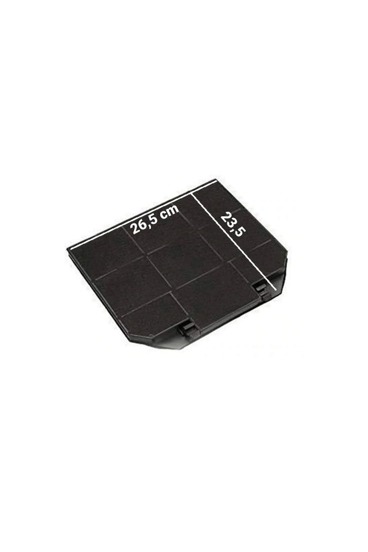 Franke FGC 625 BK XS DAVLUMBAZ KARE KARBON FİLTRE