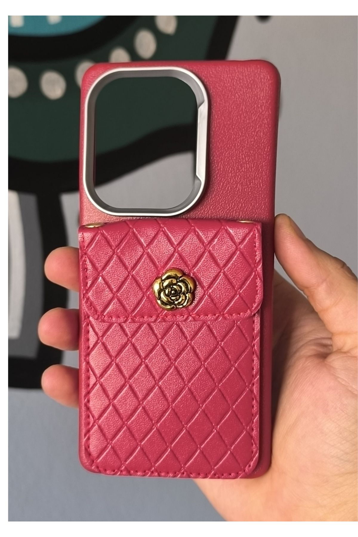 BCASE Redmi Note 13 Pro 4G Çantalı Boyun Askılı Kılıf