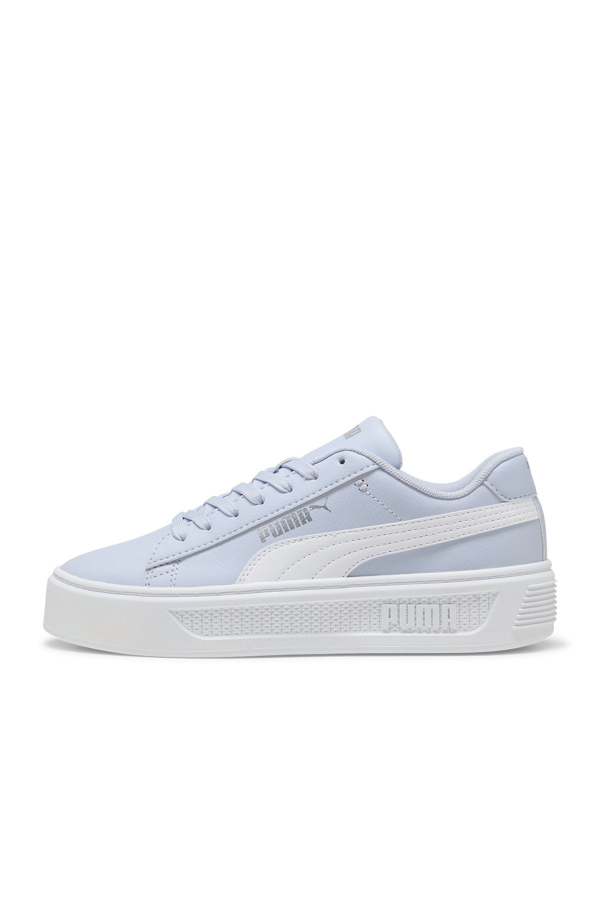 Puma Smash Platform V3 Kadın Mavi Sneaker