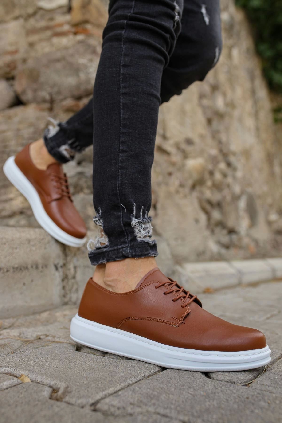 Chekich Ch003 Cbt Pelle Classica Erkek Ayakkabı Taba