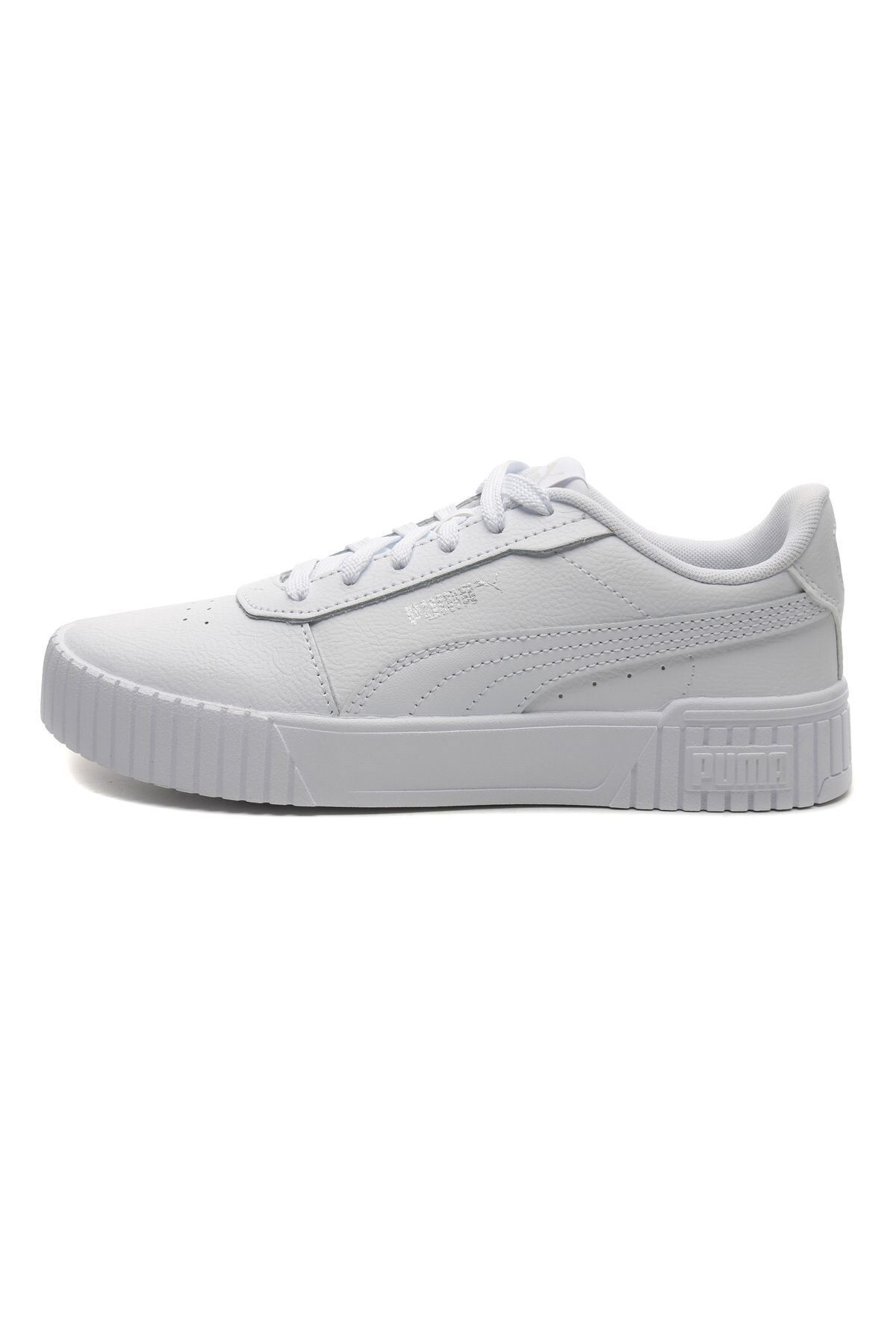 Puma Günlük Bağcıklı Spor Ayakkabı Kadın Sneaker Beyaz
