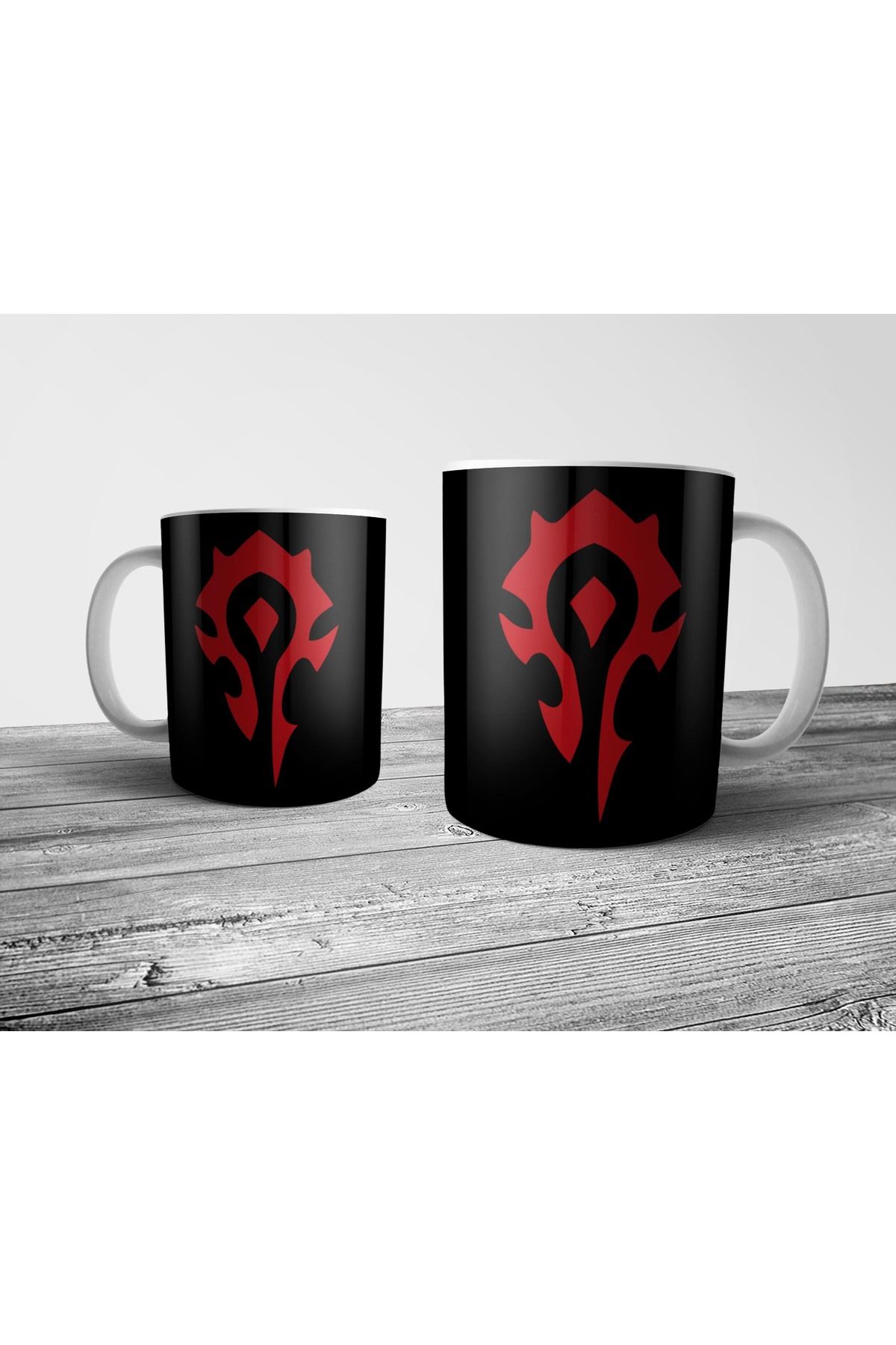Pixxa World of Warcraft Horde Kupa Bardak Model 2