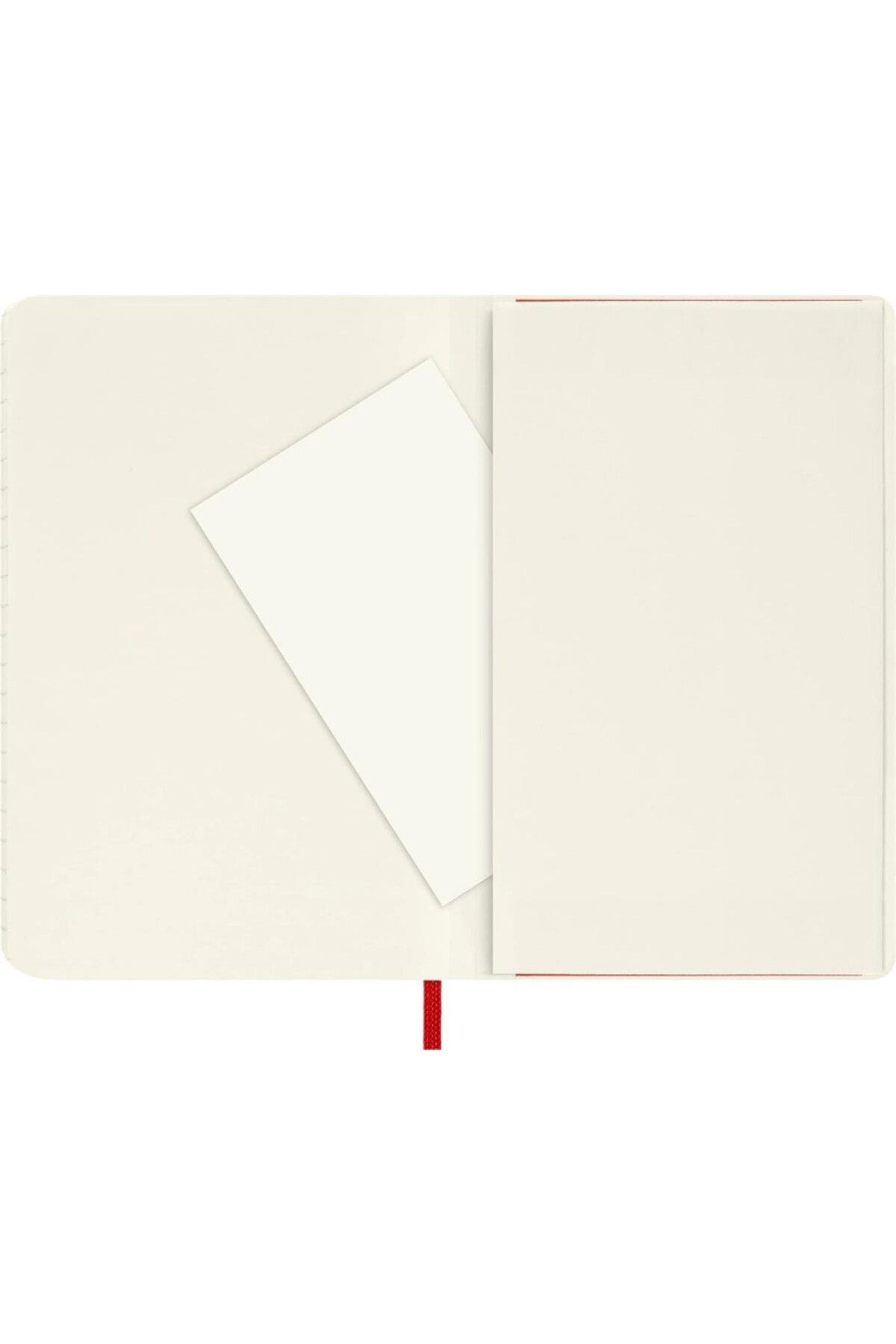 Moleskine-Striped Red Notebook Pocket Size Soft Cover 5