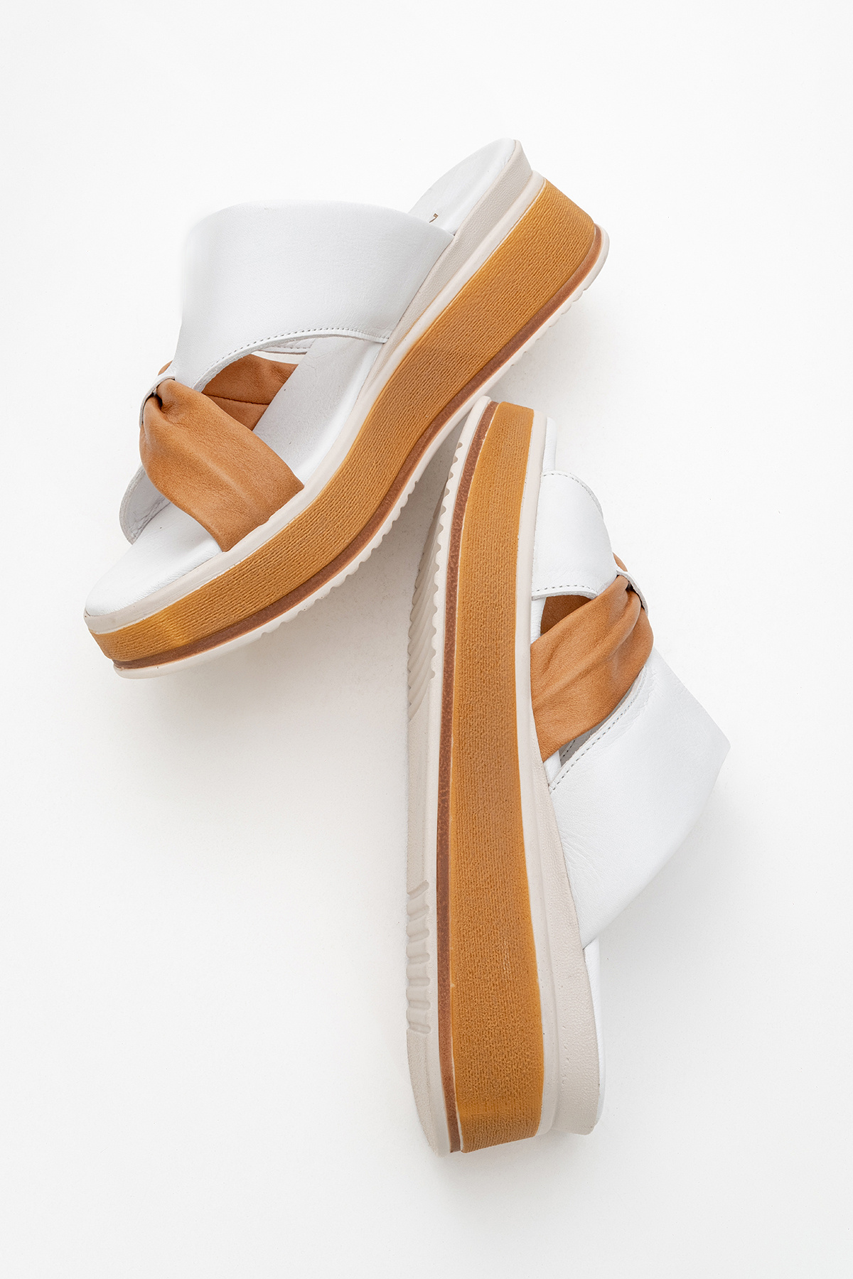 Ataköy Ayakkabı-Women's Leather Slippers 6