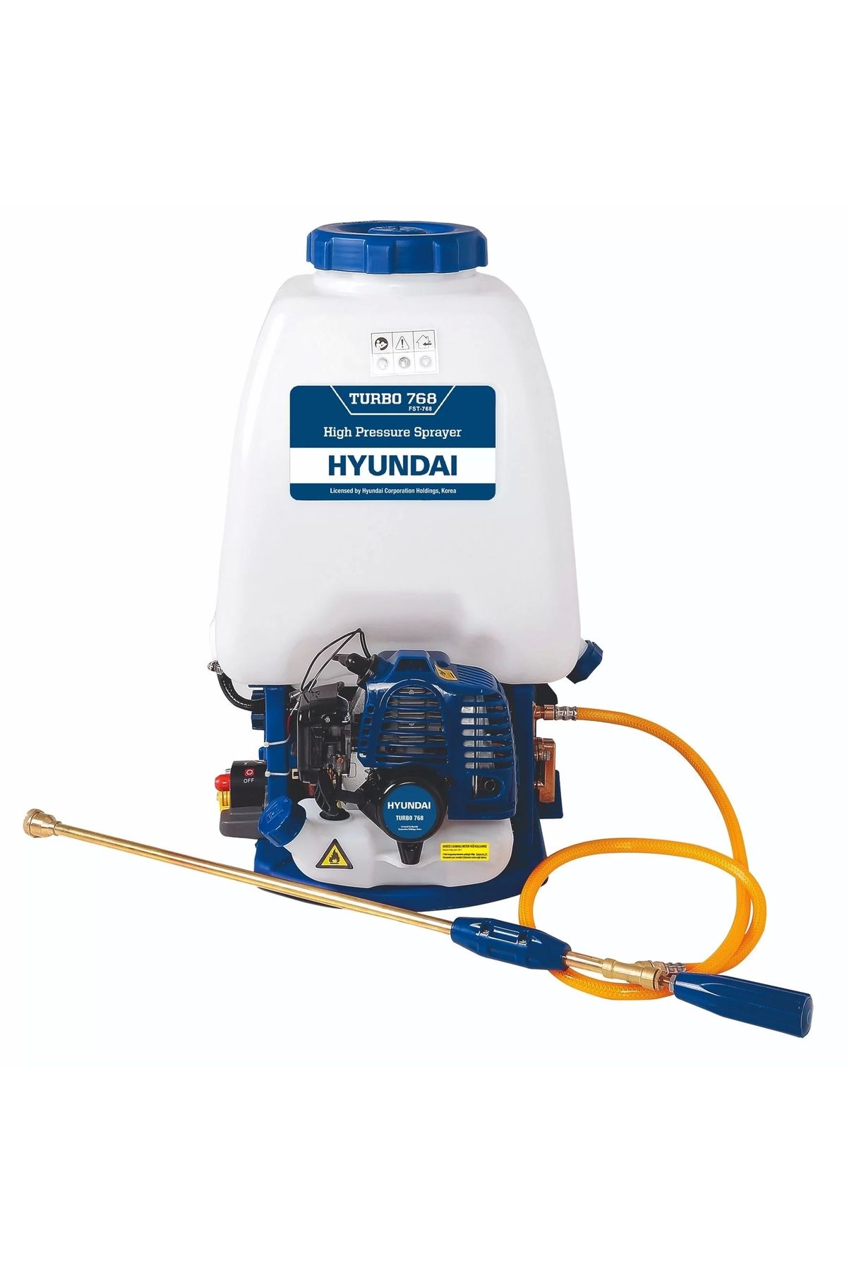 Hyundai Turbo 768 Pulvarizatör Ilaçlama Motoru 25l