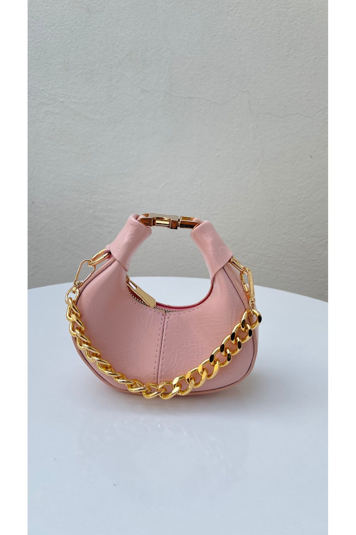 HANWOMEN BAGS Lunera Pudra Kadın El Ve Omuz Çapraz Mini Model