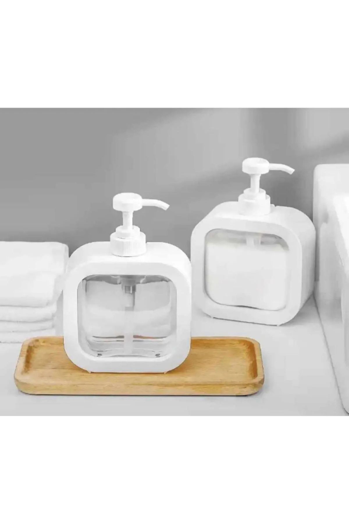 YARGICI Home Mimoza Sıvı Sabunluk Banyo Mutfak Sabun Dispenseri 500 ml