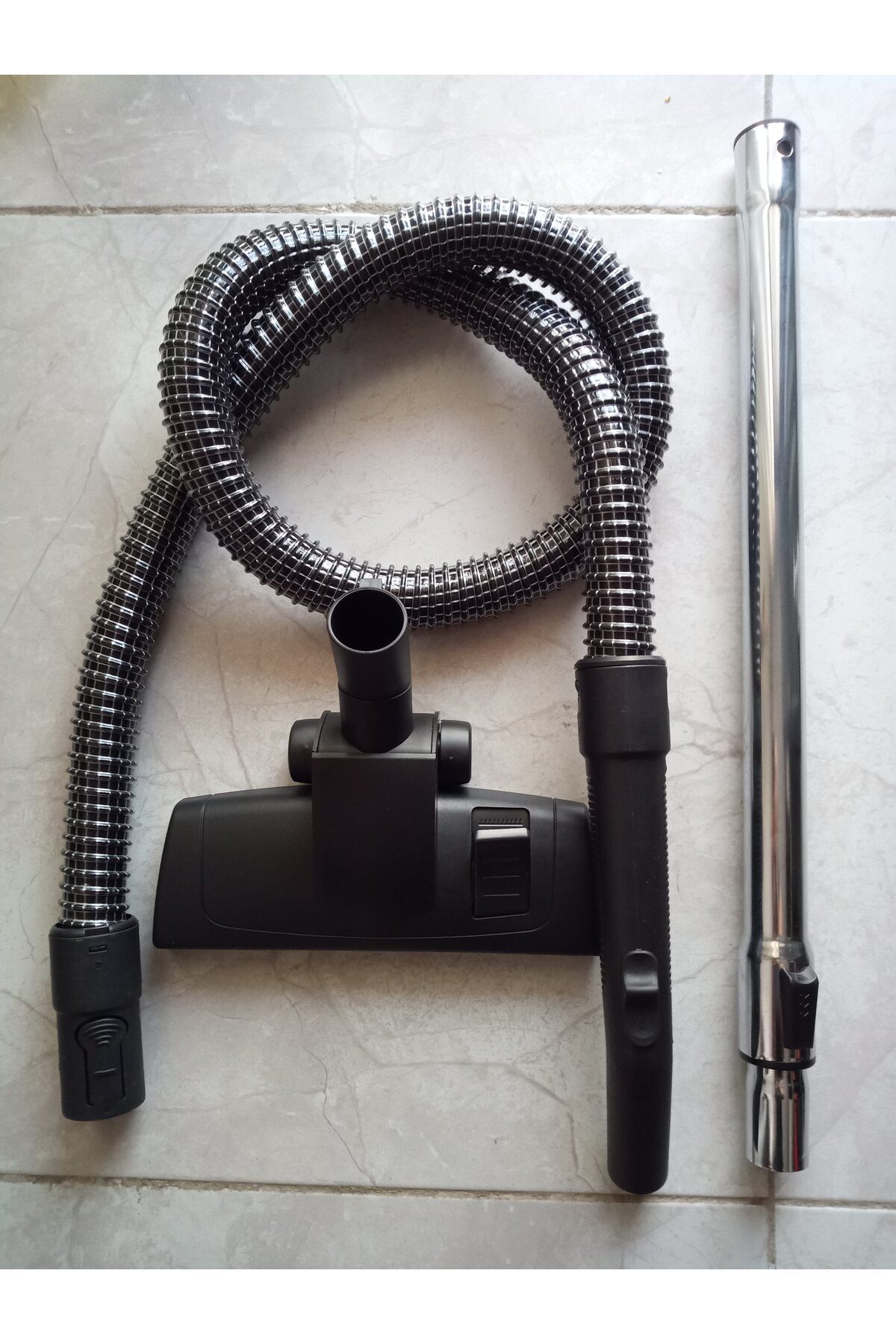 MPTEDARİK Bosch Bsa 2801 Süpürge Çelik Telli +Metal Borulu+Emici Başlıklı 3'Lü Set