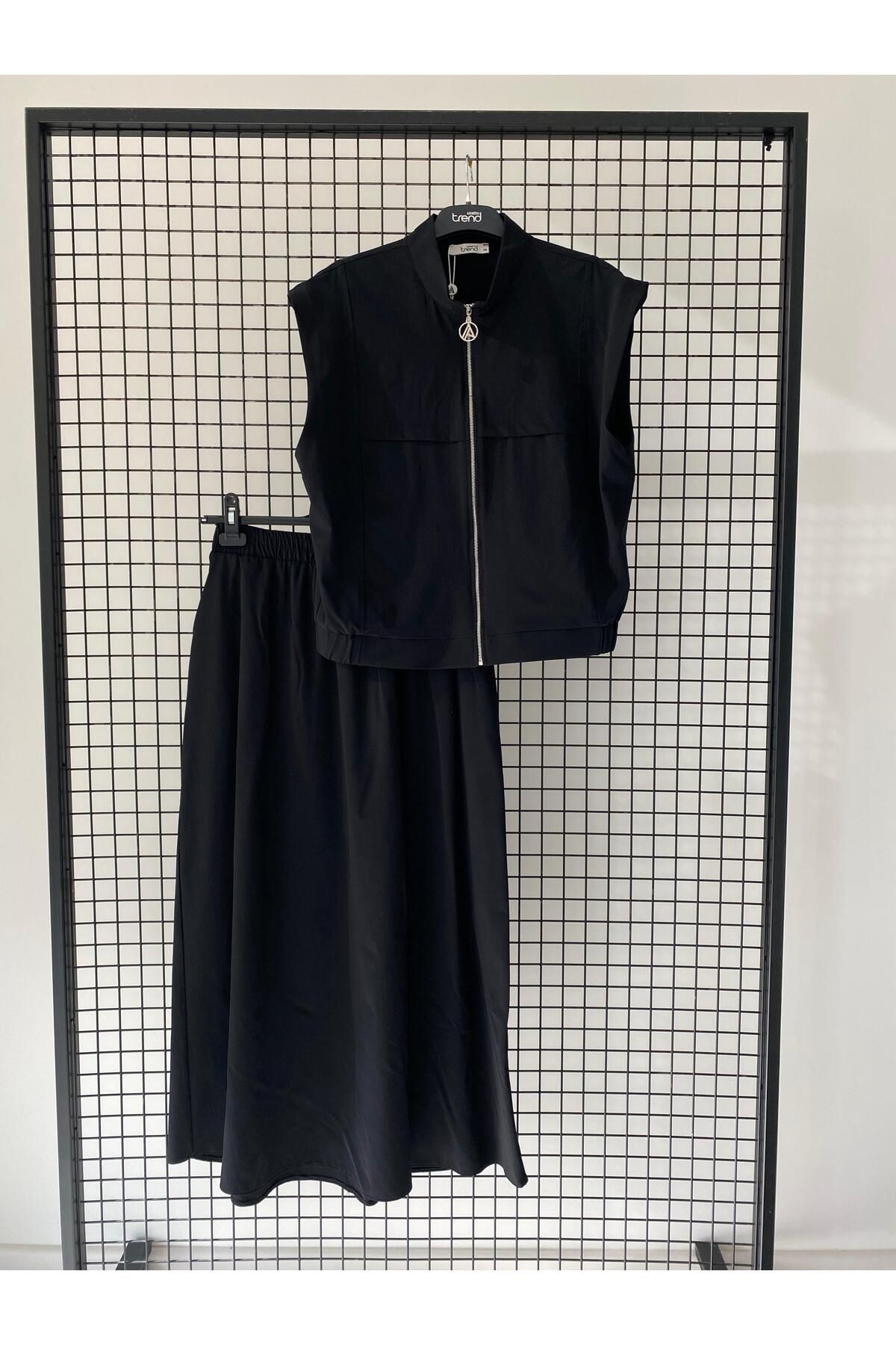 Armine TREND Yeni Sezon Kolsuz Etekli Takım 25DSB613 Modaayka