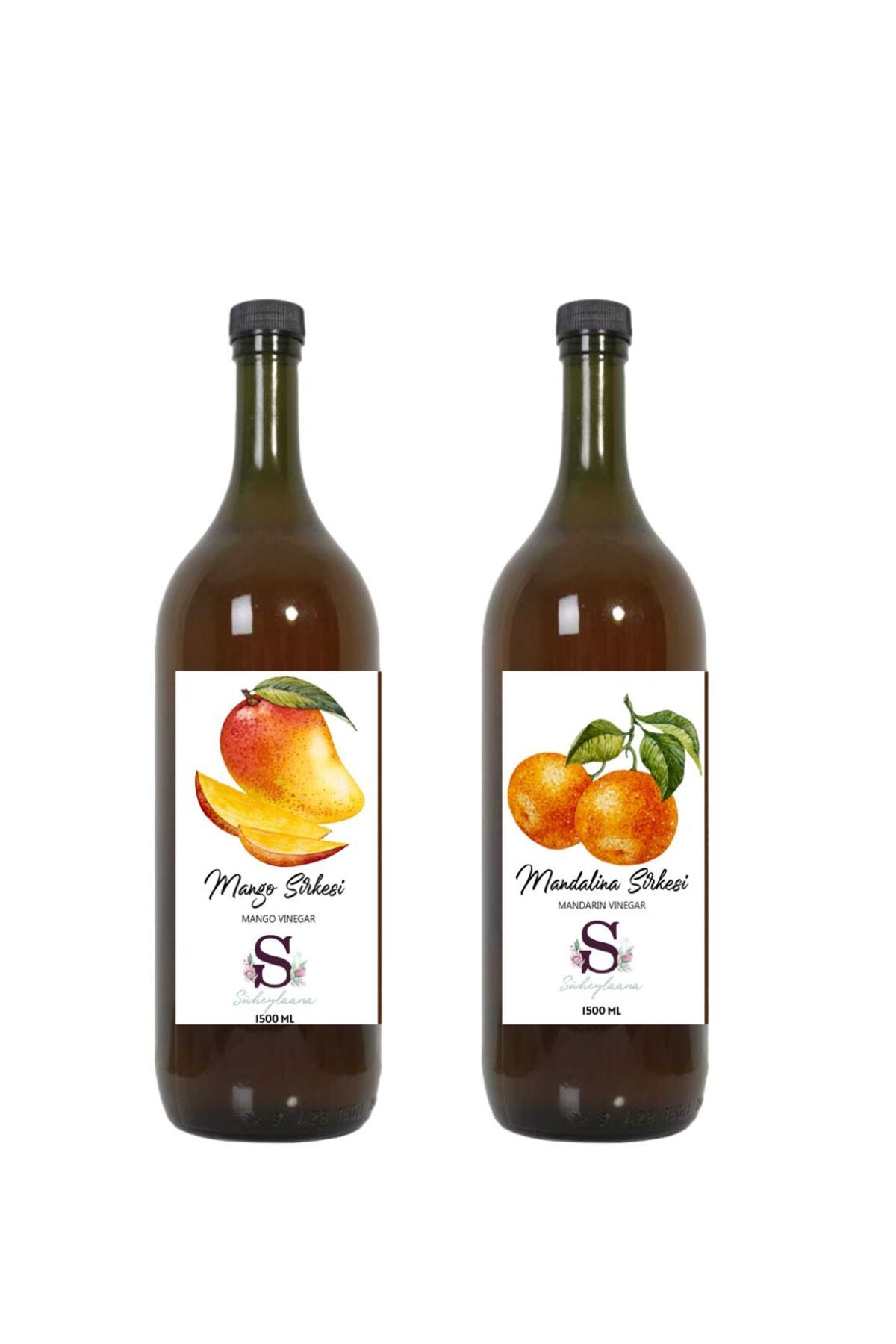 Süheylaana Doğal Mango Sirkesi 1500 Ml - Doğal Mandalina Sirkesi 1500 Ml