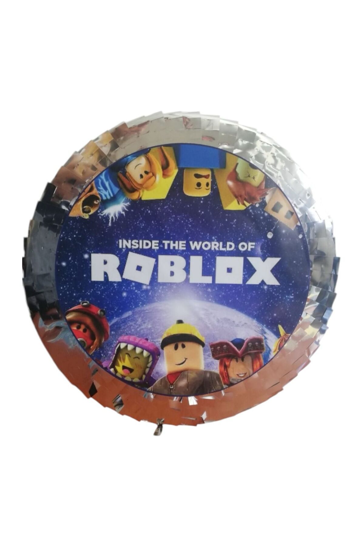 Cadde Süs Roblox Temalı Katlanabilir Pinyata Ve Sopası