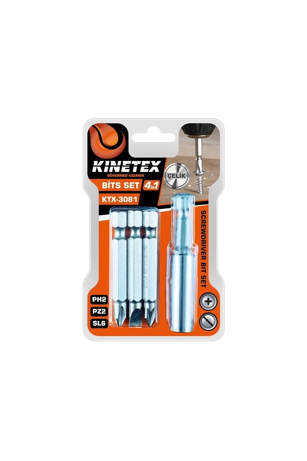 STOREMAX 4PCS - PH2-PZ2-SL6 BİTS UÇ SET (5047)