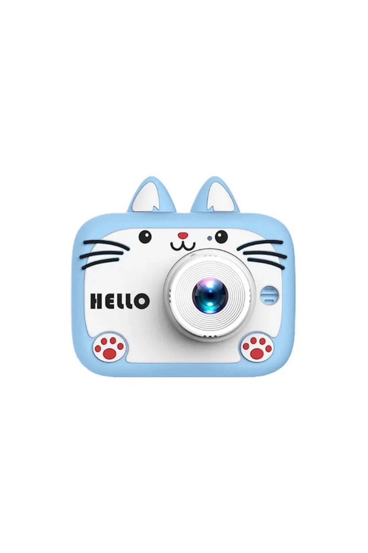 No8 Home Hello Çocuk Dijital Fotoğraf Makinası 20 Mp Video Kaydedici 2.0 İnç Çift Kameralı Ks-102