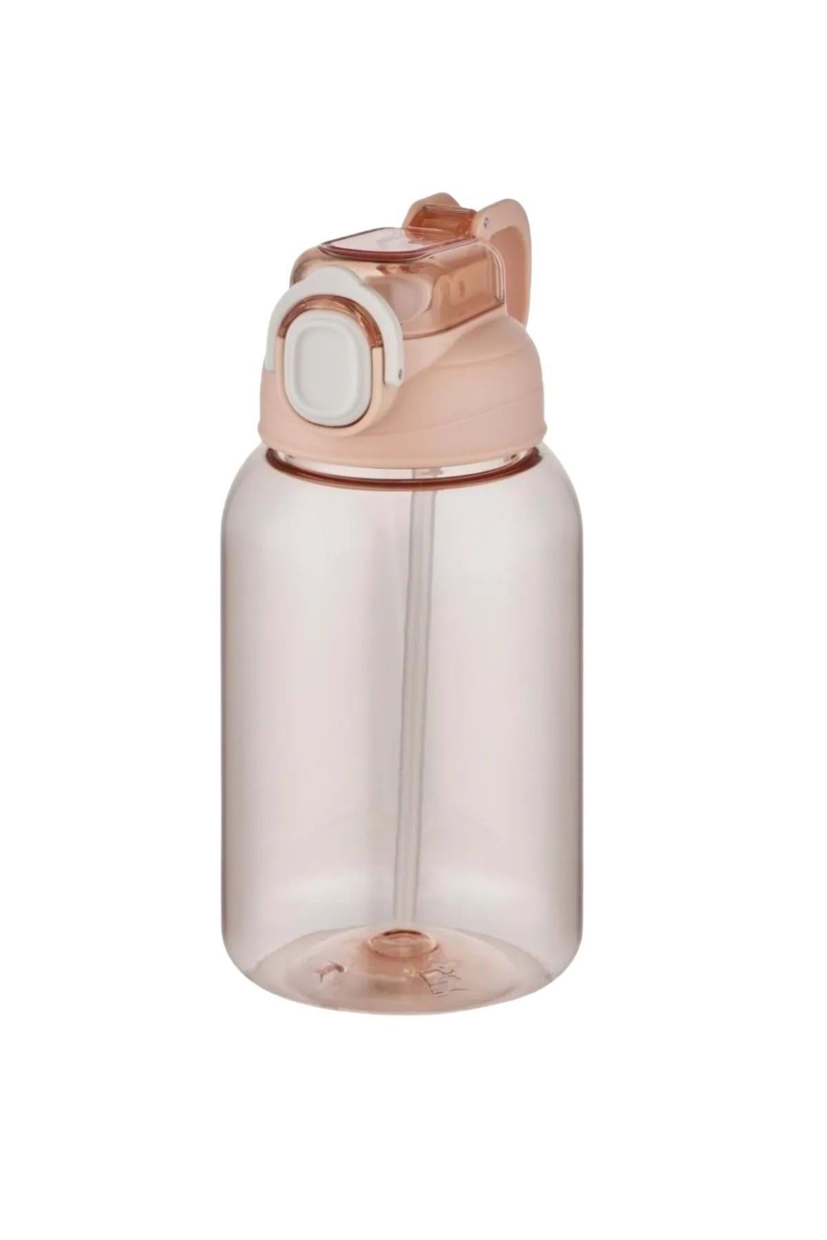 wakawakakidsstore Pipetli 600 ml Çocuk Su Mataras - Pembe - 2-8 YAŞ