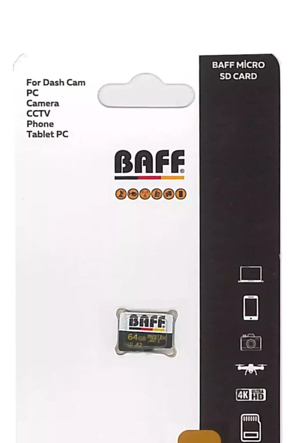 Baff-64Gb Memory Card Video Recording Supported Uhs-I U3 A2 3