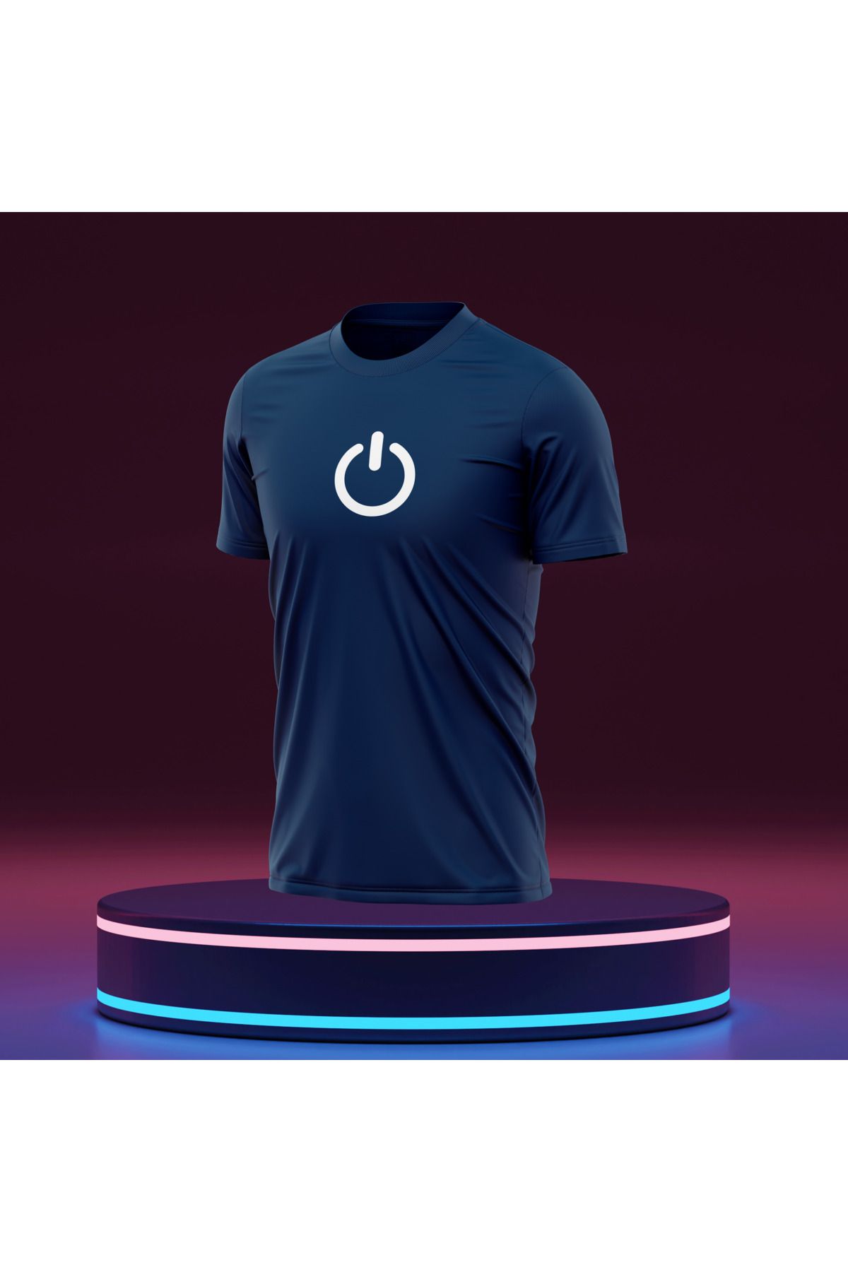 Bulvar Lee Erkek Sıfır Yaka Baskılı Yazlık T-Shirt