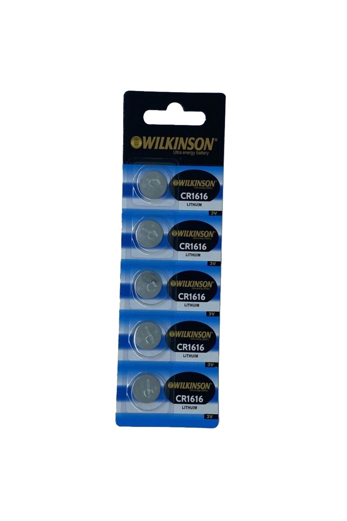 YNT İthalat Wılkınson 1616 3v Lityum Düğme Pil 5'li Paket